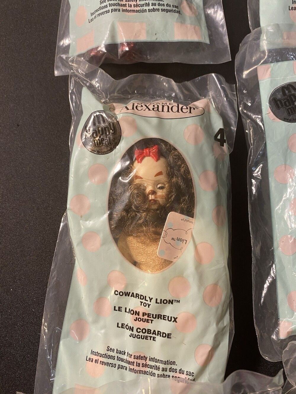 Set of 6 McDonald's Madame Alexander Wizard of Oz SEALED Happy Meal Toys 2007 - Picture 4 of 11